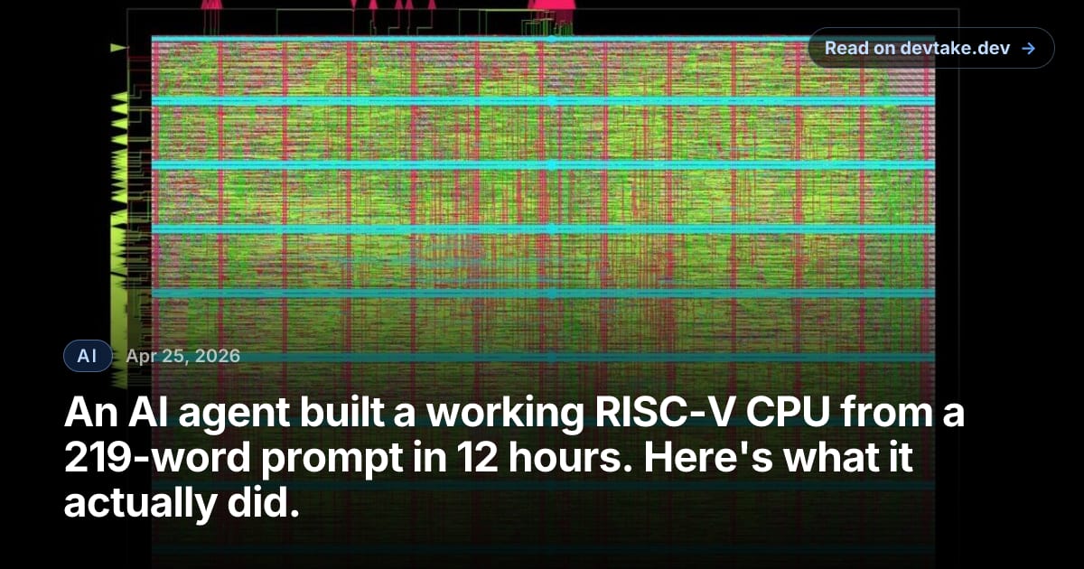 Illustration of an AI-driven chip design process from IEEE Spectrum's coverage.