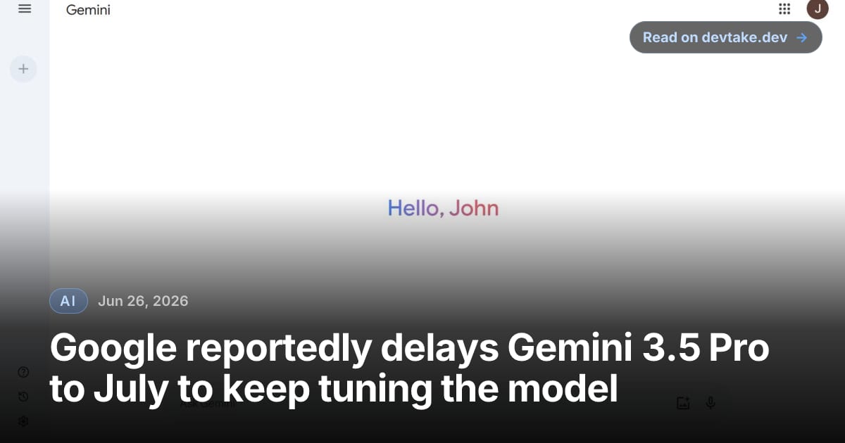 Google Gemini chat interface shown on screen